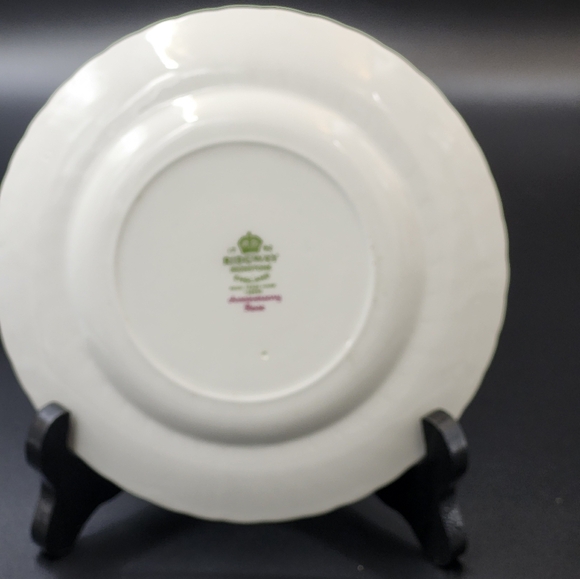 Ridgway Anniversary Rose Small plate - Picture 7 of 12